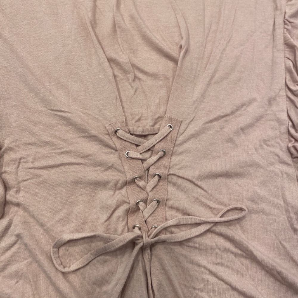 Express Flutter Sleeve Corset Top Size Xs - image 2